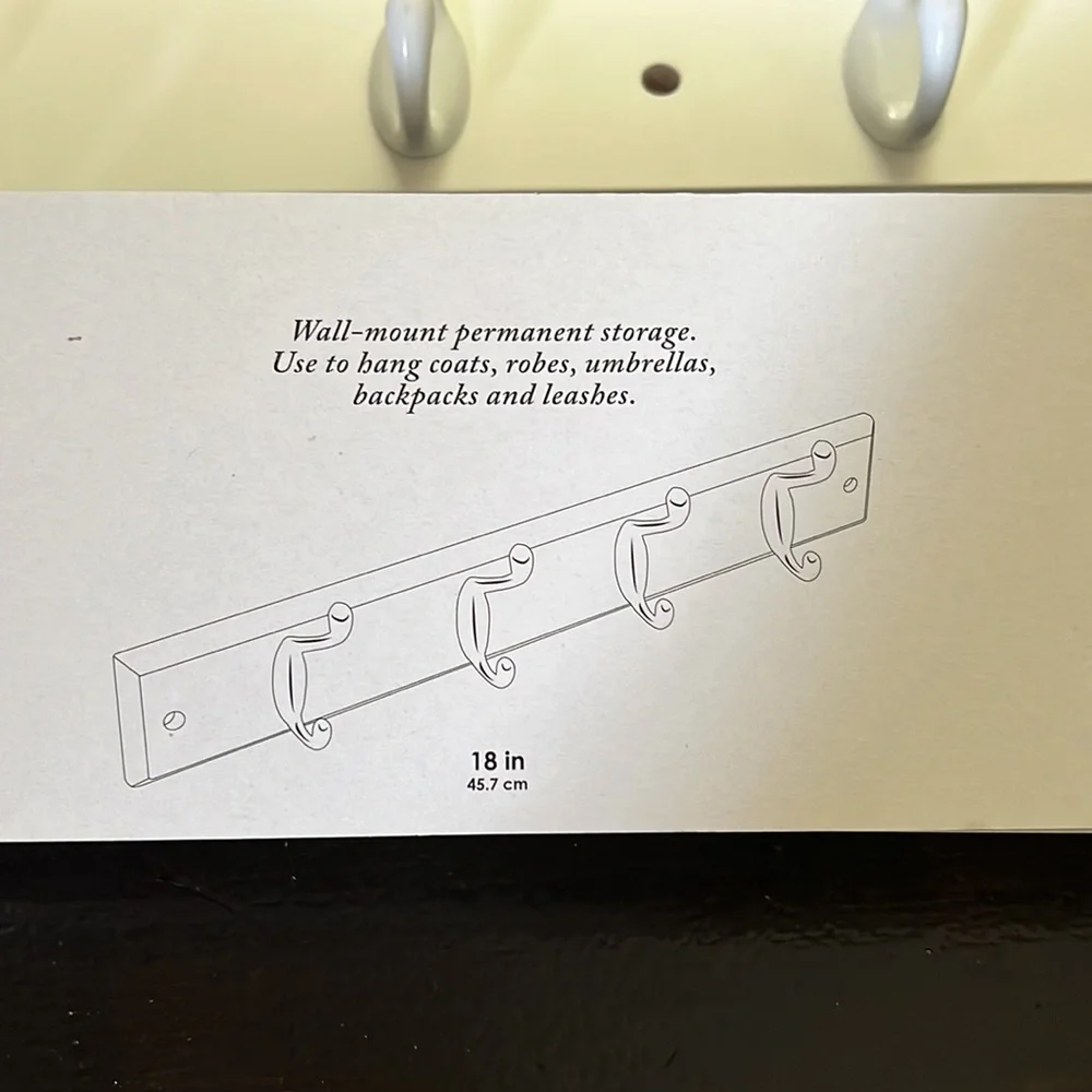 New Wall mount hooks - Picture 2 of 3